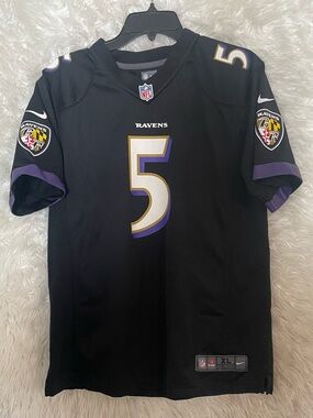 Baltimore Ravens Joe Flacco #5 Nike On Field Youth Unisex Football Jersey. XL